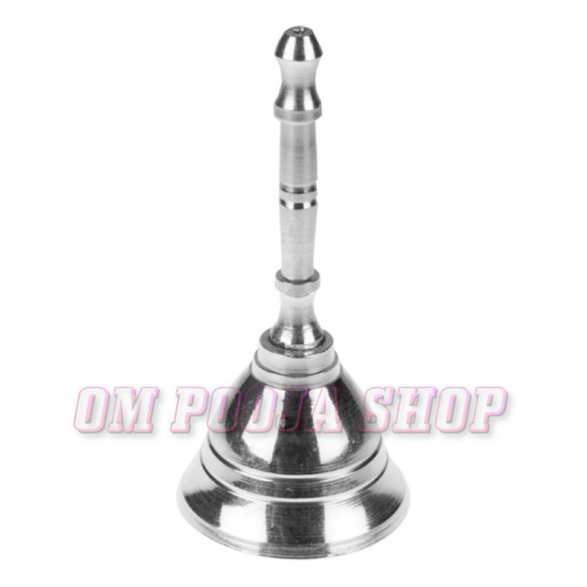 German Silver Bell for Puja Arti
